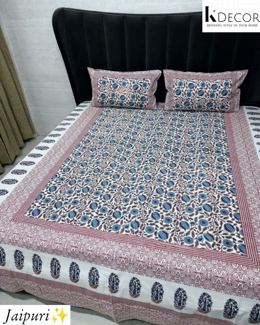Jaipuri bedsheet