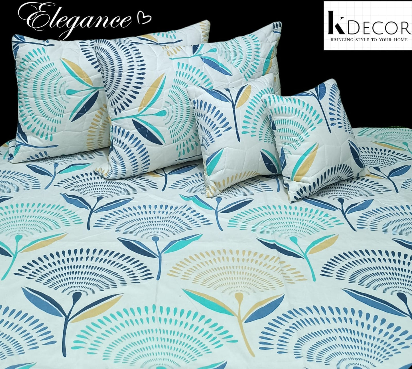Elegance 5 Pc Bedding Set