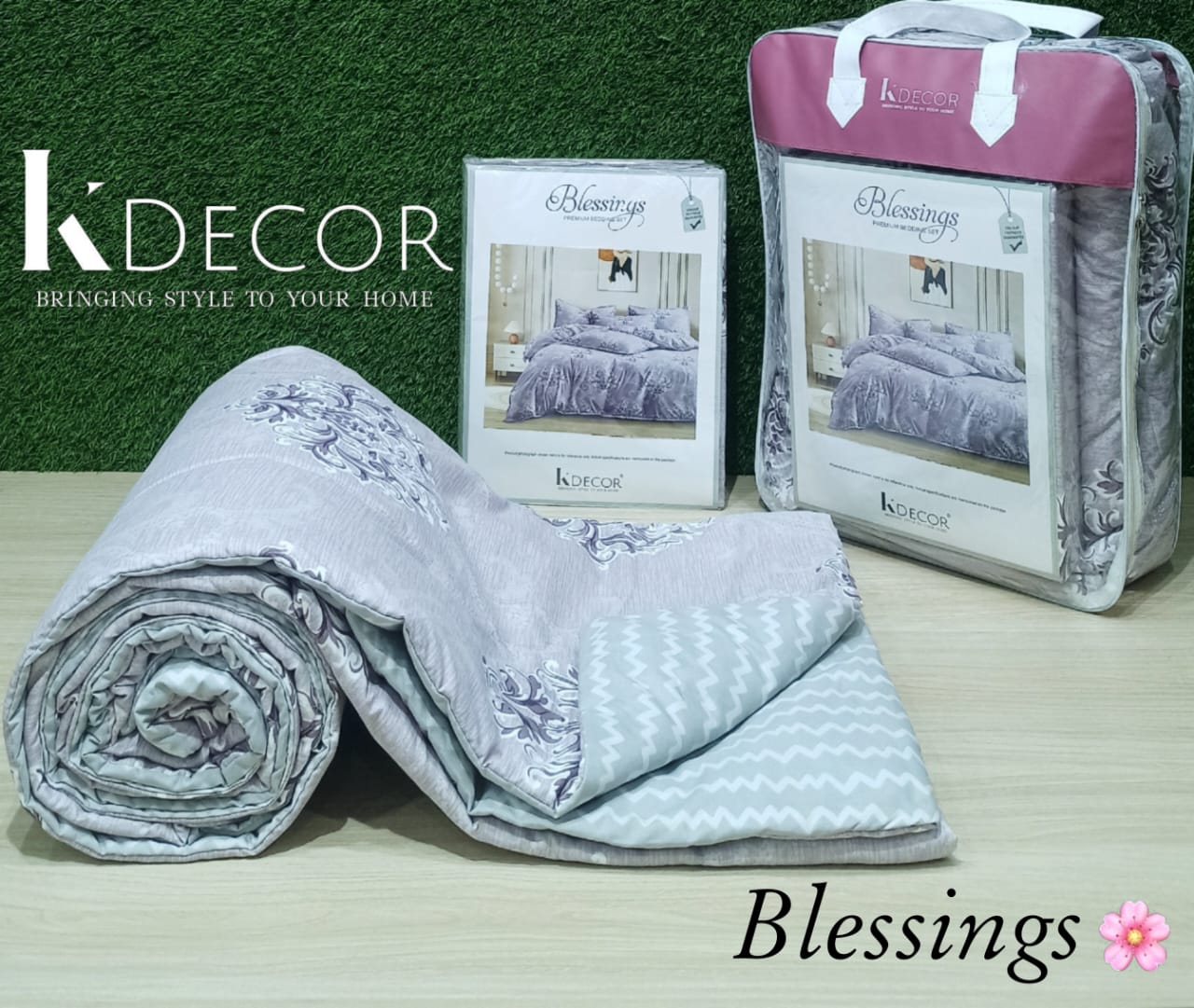 Blessings Premium 4pc Comforter Set