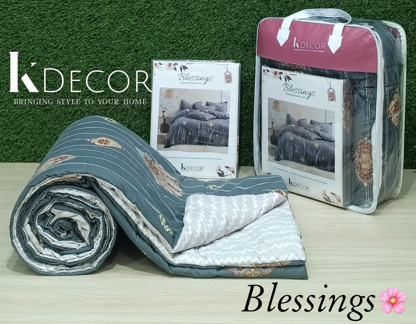 Blessings Premium 4pc Comforter Set