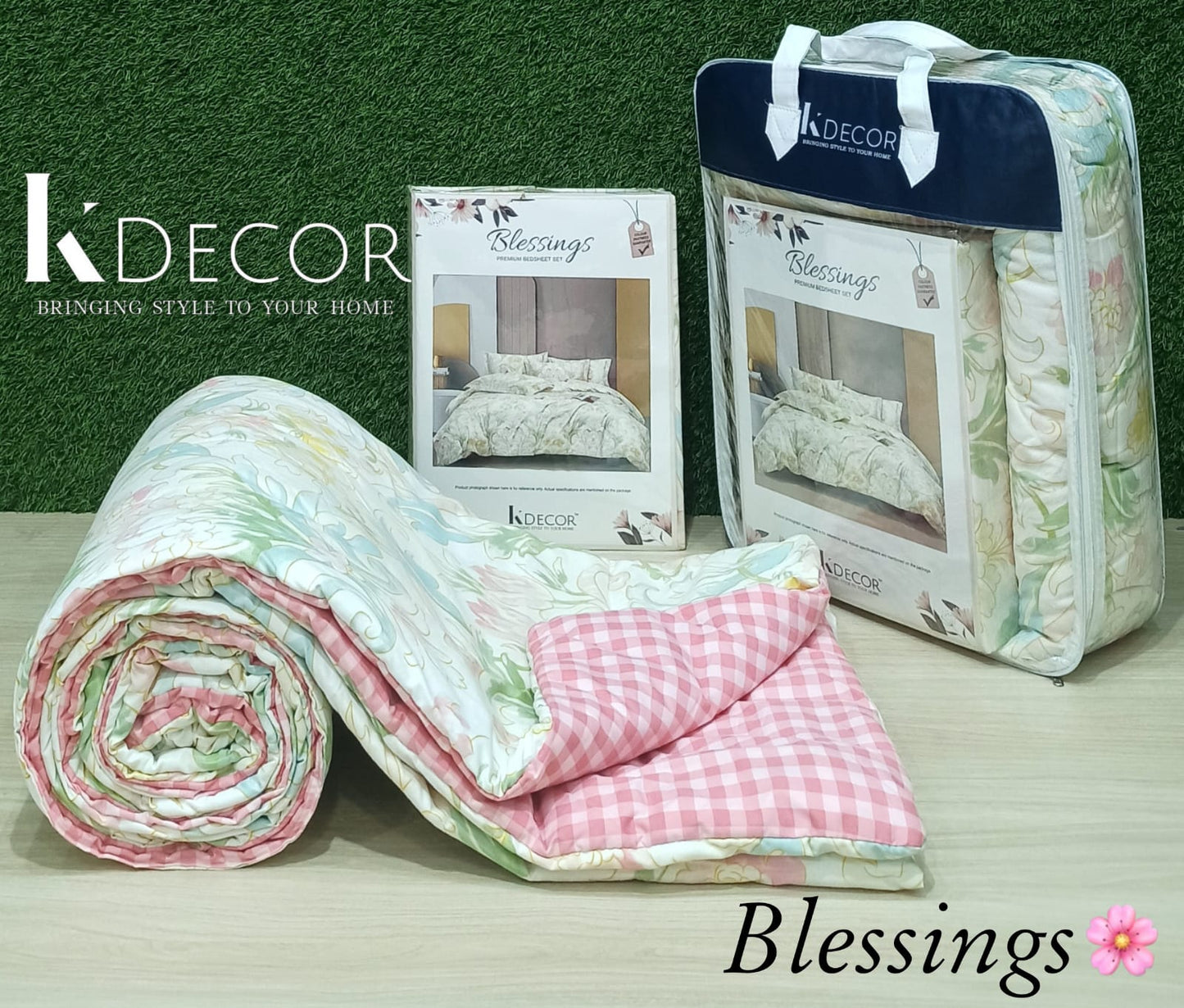 Blessings Premium 4pc Comforter Set