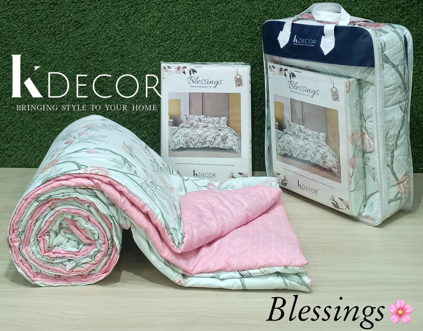 Blessings Premium 4pc Comforter Set