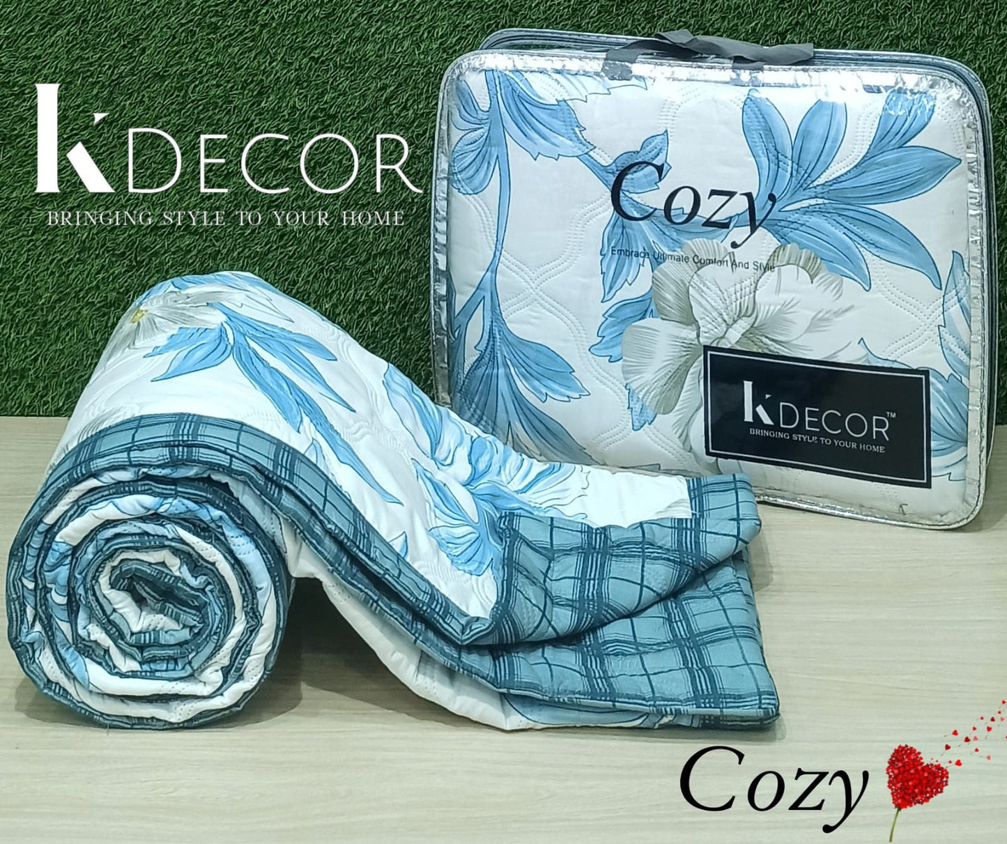 Cozy Premium Double Bed Ultrasonic AC Comforters