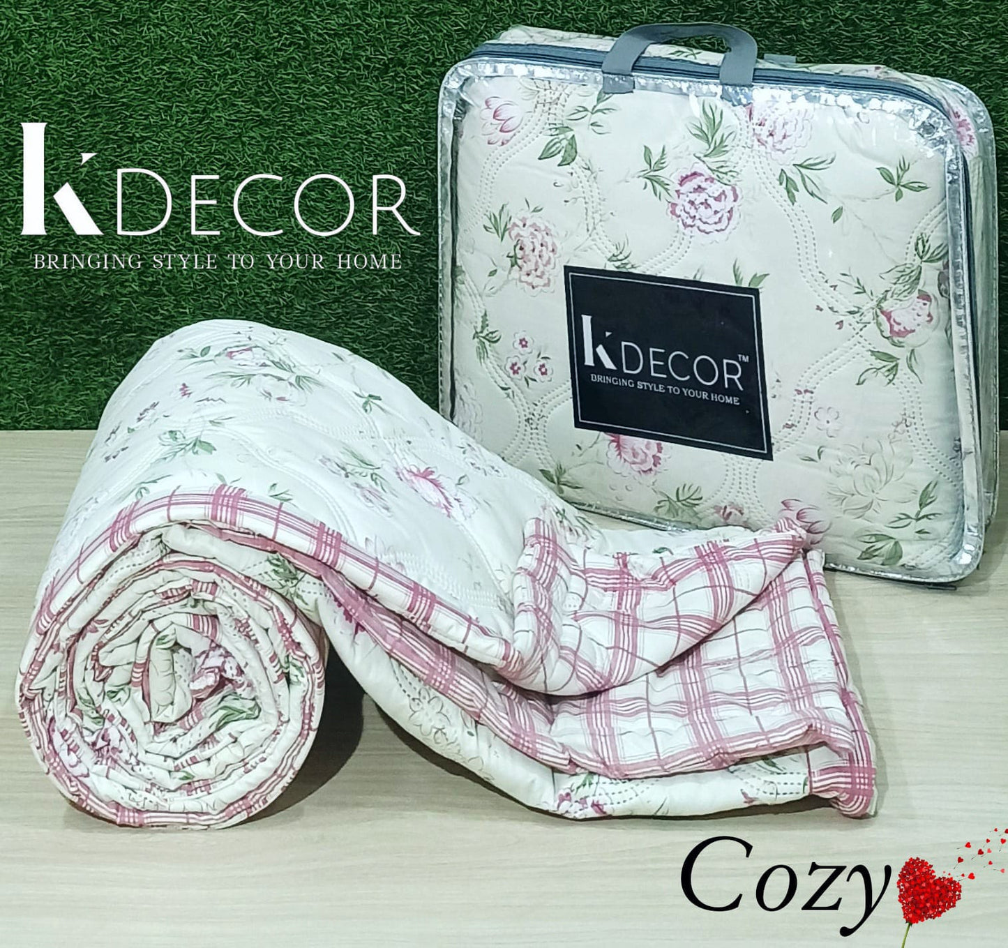 Cozy Premium Double Bed Ultrasonic AC Comforters