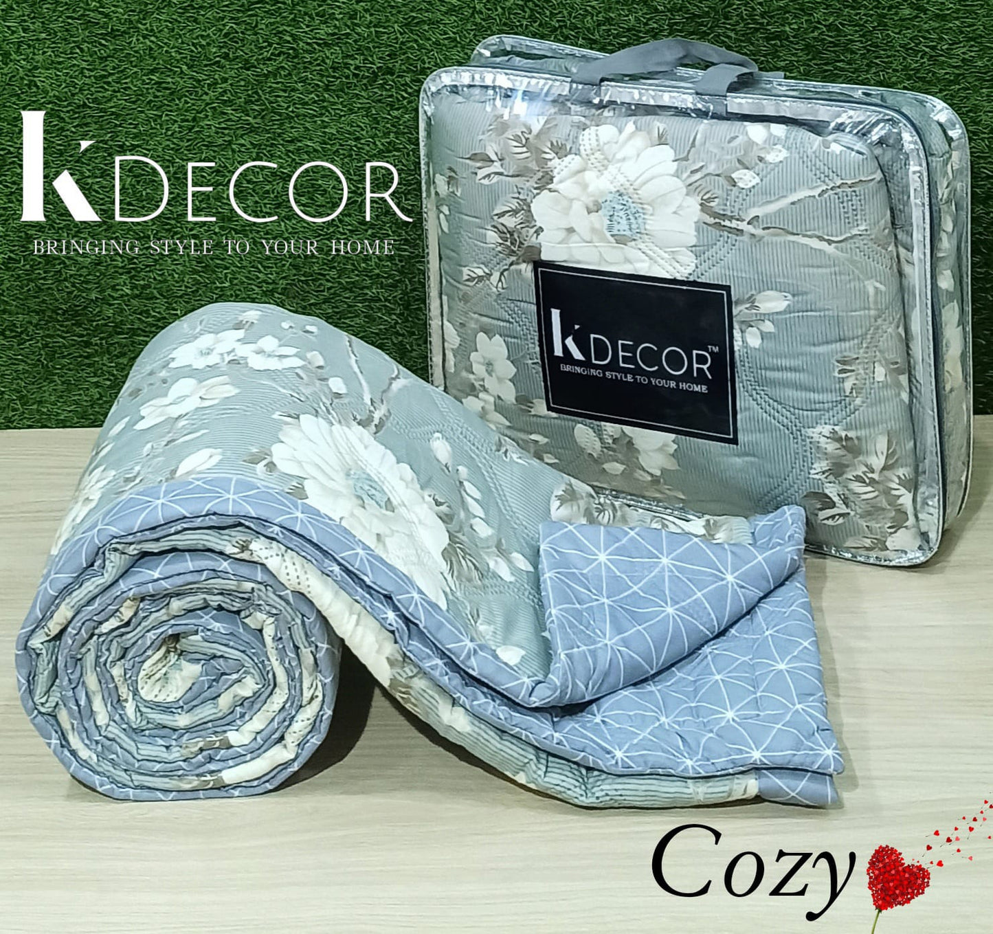 Cozy Premium Double Bed Ultrasonic AC Comforters