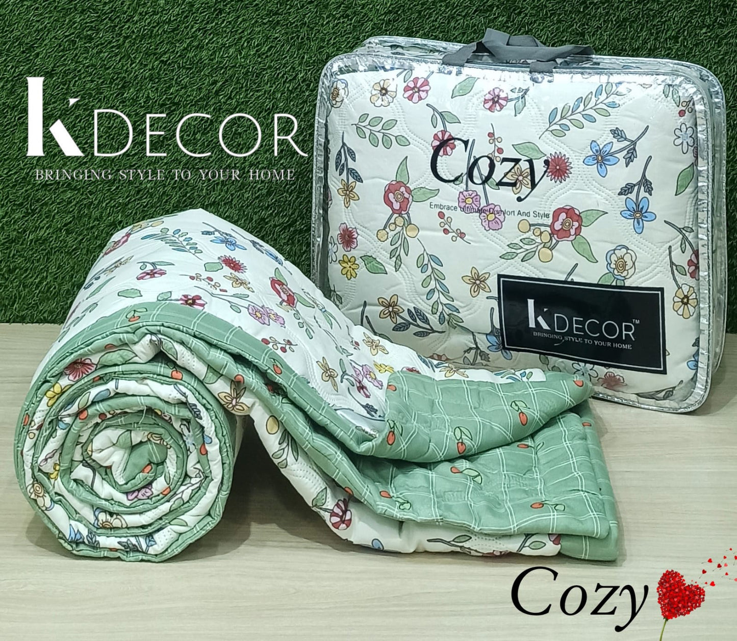 Cozy Premium Double Bed Ultrasonic AC Comforters
