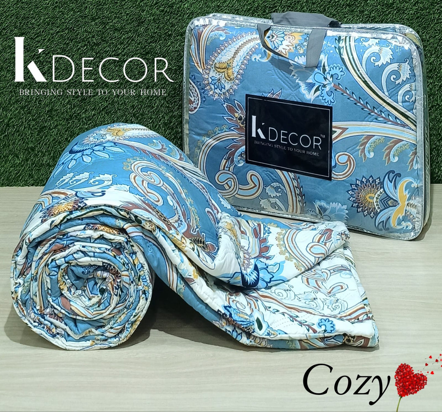 Cozy Premium Double Bed Ultrasonic AC Comforters