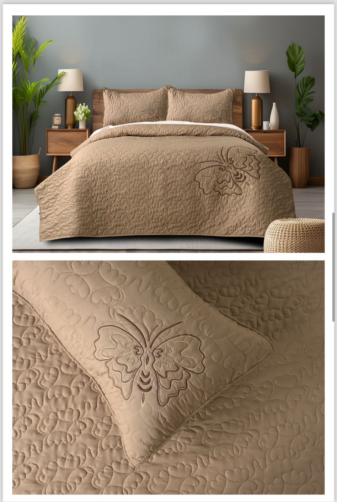 QUEEN ART(Embroidery)-3Pcs